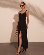 Anthem Avenue Linen Blend Maxi Dress