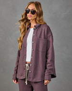 Quiet Edition Long Sleeve Button Down Top