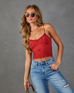 Motion Muse Seamless Knit Cropped Cami