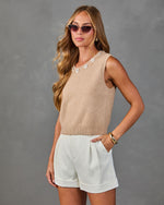 Juliana Knit Floral Tank Top