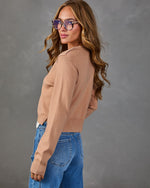 Cedar Darling Contrast Twofer Cardigan