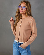 Cedar Darling Contrast Twofer Cardigan