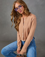 Cedar Darling Contrast Twofer Cardigan
