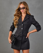 Early Reservation Mini Blazer Dress