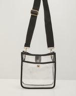 Bag Check Clear PVC Crossbody Bag