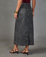 Mayvis Denim Maxi Skirt