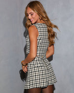 Tabby Tweed Plaid Top