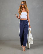 Marsin Side Striped Track Pants