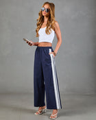 Marsin Side Striped Track Pants