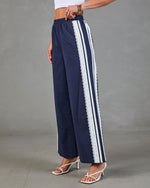Marsin Side Striped Track Pants