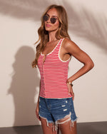 Harbor Keepsake Striped Tank Top