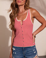 Harbor Keepsake Striped Tank Top