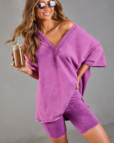 Modern Pulse Reversible Oversized Tee
