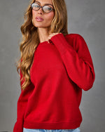 Next Chapter Ribbed Knit Sweater
