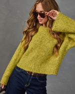 Christa Textured Knit Sweater