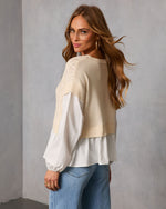 Ruvina Layered Twofer Top