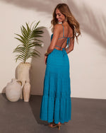 Dewdrop Tiered Maxi Dress