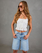 Sunstone Muse Denim Mid Rise Shorts
