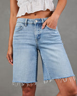 Sunstone Muse Denim Mid Rise Shorts