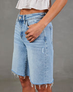 Sunstone Muse Denim Mid Rise Shorts