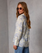 Marisette Novelty Button Down Top