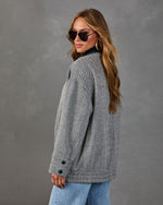 Debbie Herringbone Contrast Collar Jacket