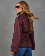 Autumn Estate Belted Trench Jacket