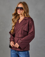 Autumn Estate Belted Trench Jacket