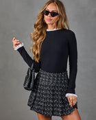 Sweet Archive Lace Trim Sweater