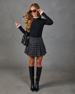 Sweet Archive Lace Trim Sweater