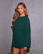 Emerald Green % Maggie Fitted Romper-3