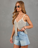 Solstice Drift Striped Knit Cami