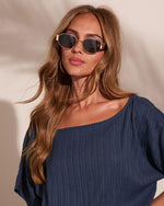 Harbor Spark Off the Shoulder Romper