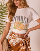Mimosa Squeeze Short Sleeve Graphic Tee