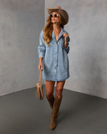 Tawnelle Denim Mini Dress