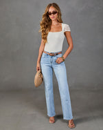 Maison Fleur Floral Lace Top