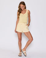 Yellow % Lisa Knit Tank-2