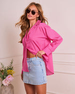 Delicate Muse Button Down Top