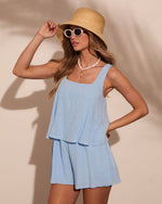 Salty Air Relaxed Cotton Romper