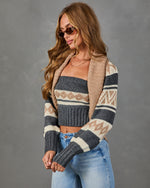 Come Gather Knit Fair Isle Cardigan Set