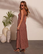 Mare Vista Abstract Dot Print Maxi Dress