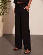 Summer Sensations Mid Rise Wide Leg Pants