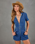 Wanted Wrangler Denim Romper