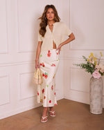 Polished Haven Knit Short Sleeve Cardigan