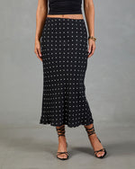 Summer Lust Polka Dot Midi Skirt