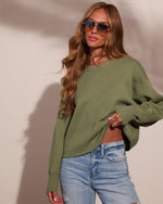 Comfort Found Knit Pullover Sweater