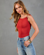 Midnight Heat Off The Shoulder Bodysuit