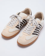 Emison Striped Shearling Sneakers