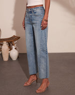 Sydnie Stretch High Rise Barrel Leg Jeans