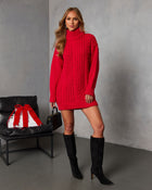 Briarene Cable Knit Sweater Dress